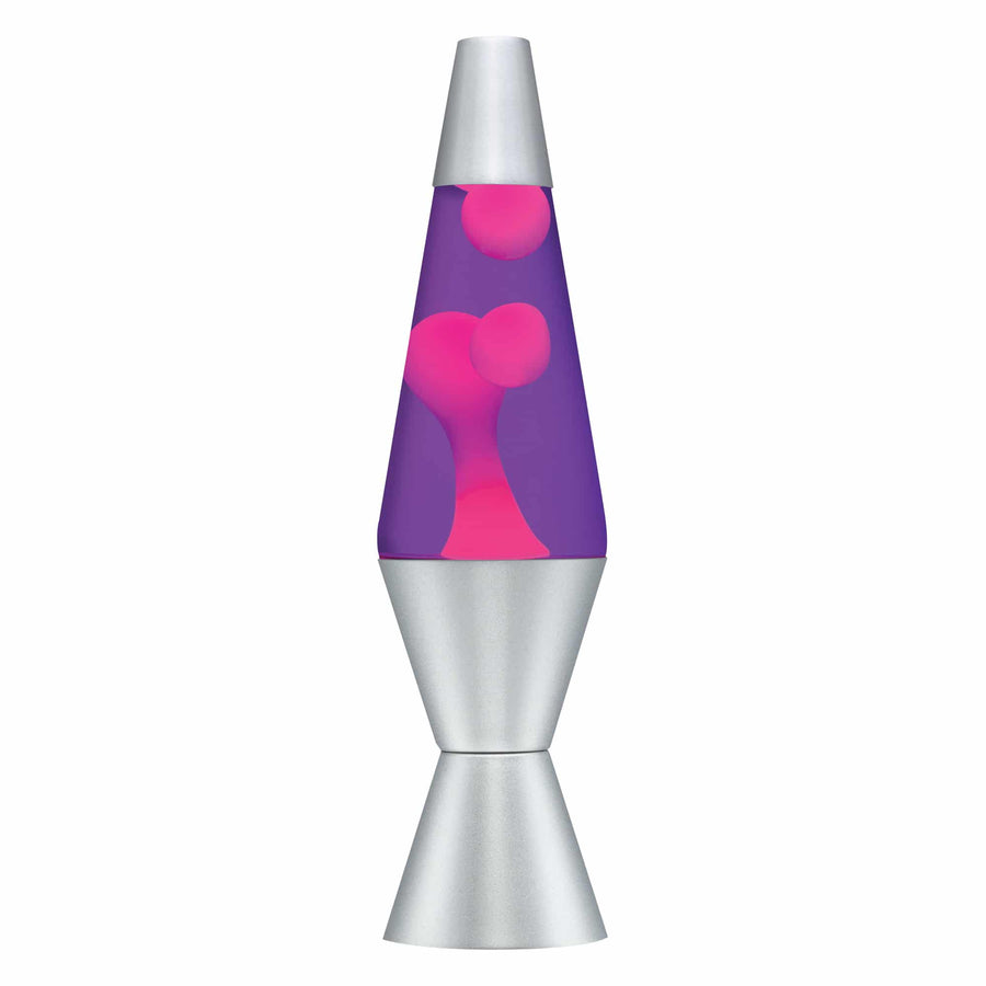 14.5” LAMP – PINK/PURPLE/SILVER J8