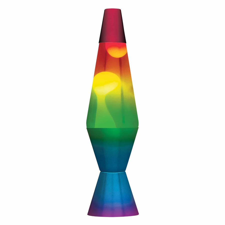 14.5” LAMP RAINBOW – WHITE/CLEAR/TRICOLOR W9