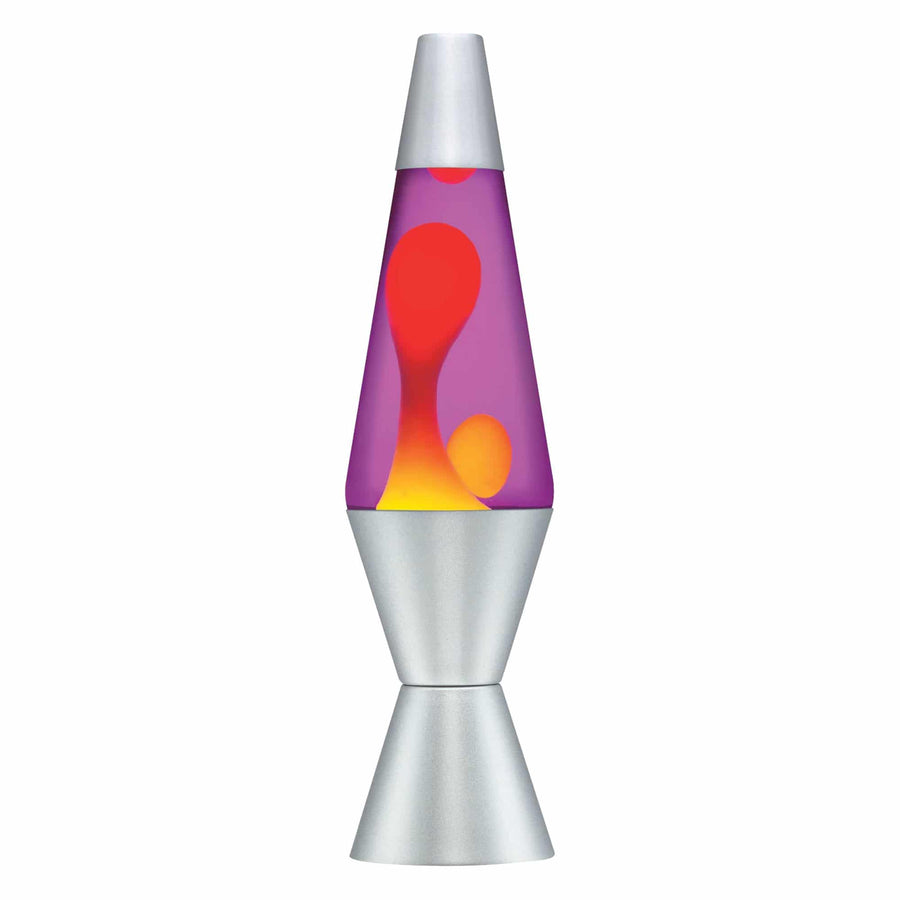 14.5” LAMP – YELLOW/PURPLE/SILVER U9